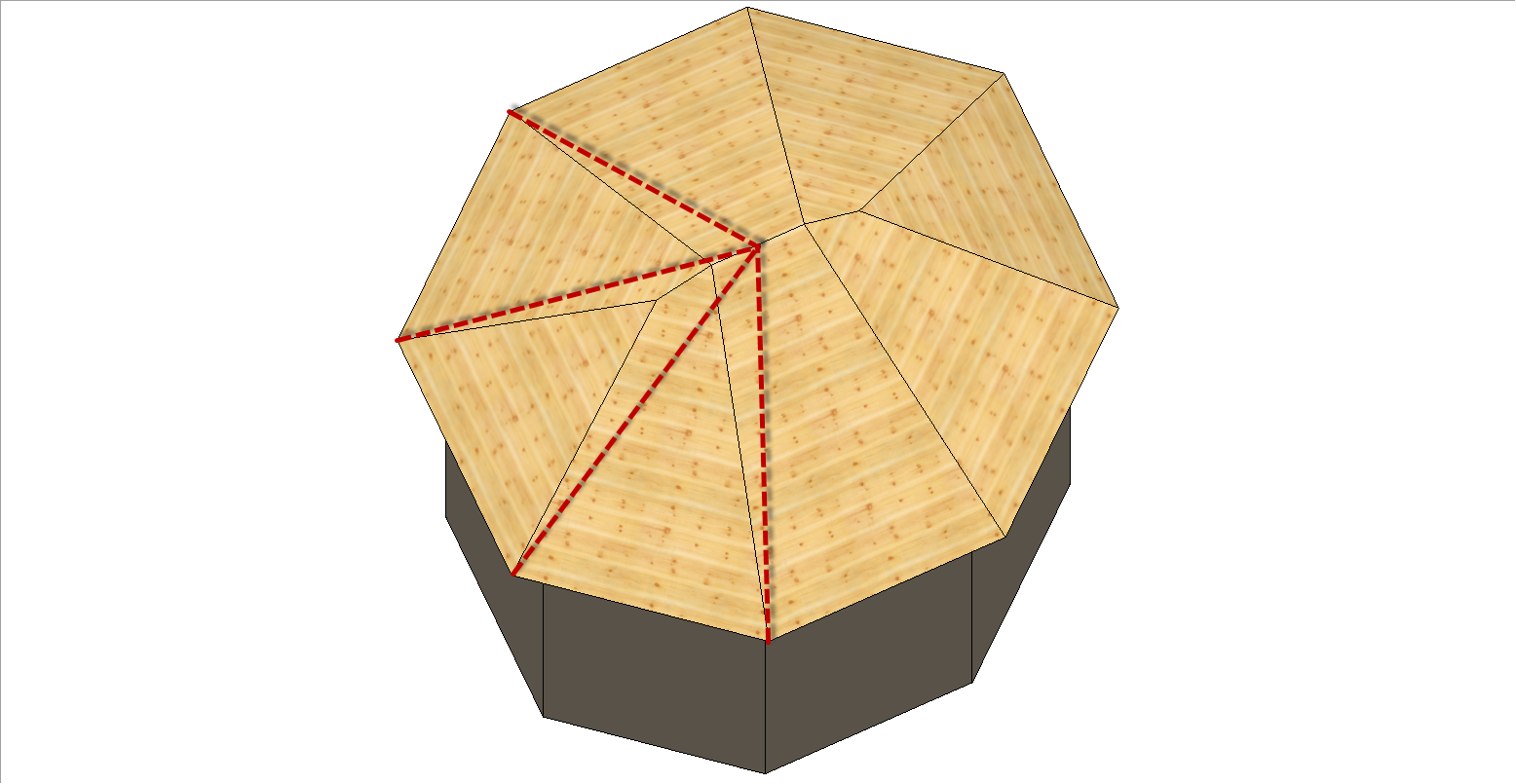 Wyznaczenie kątów nachylenia połaci