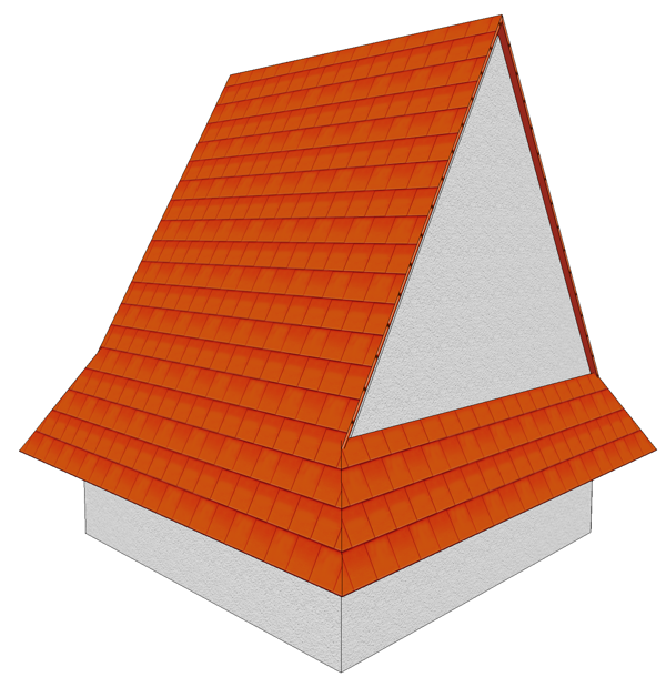 Dachy łamane - mansardy, półszczyty, przypustnice