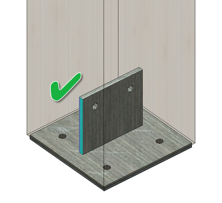 Gniazda i szczeliny pod okucia inżynierskie