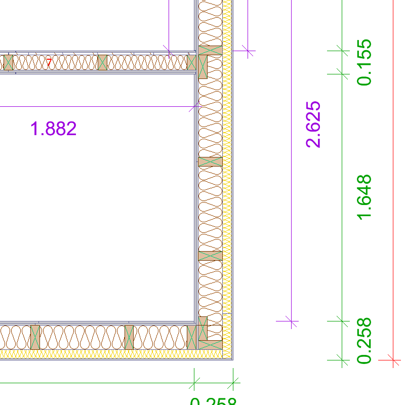 połączenia ścian szkieletowych
